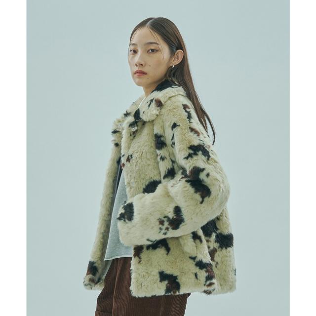 ローズバッド（ROSE BUD）/FAUX FUR COAT_4