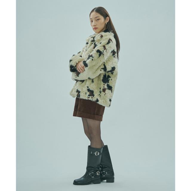 ローズバッド（ROSE BUD）/FAUX FUR COAT_8