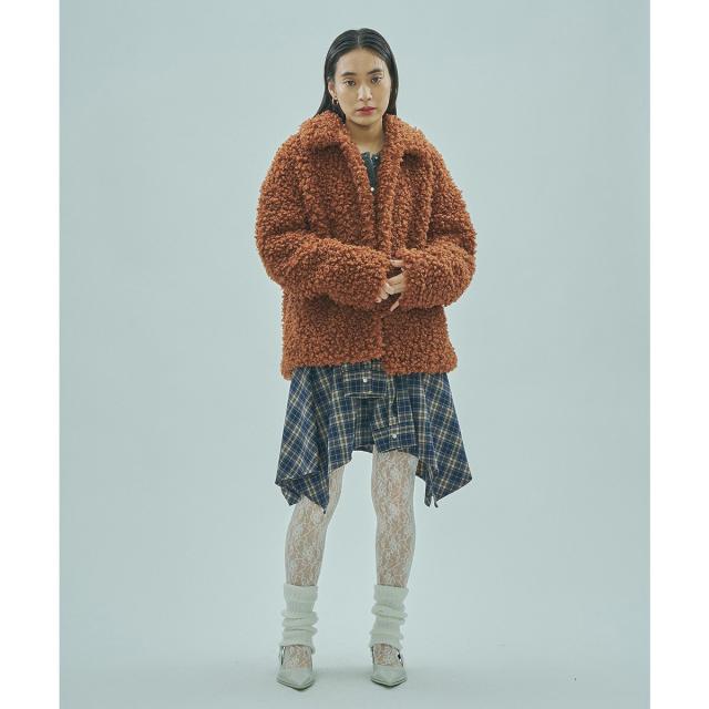 ローズバッド（ROSE BUD）/FAUX FUR COAT_13