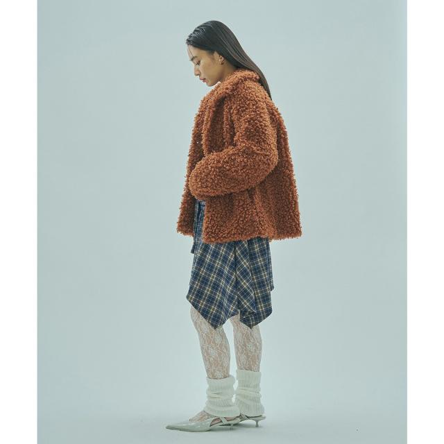 ローズバッド（ROSE BUD）/FAUX FUR COAT_14