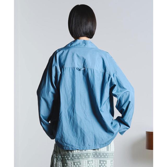 ローズバッド（ROSE BUD）/mici/EMBROIDERY BIG POCKET SHIRT