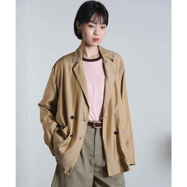 ローズバッド（ROSE BUD）/mici/DOUBLE BREAST TAILORED JACKET
