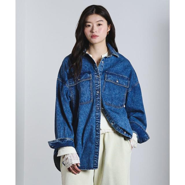ローズバッド（ROSE BUD）/BIG DENIM SHIRTの通販はau PAY マーケット