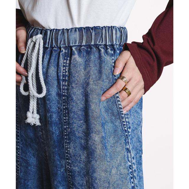 ローズバッド（ROSE BUD）/LIGHT OZ DRAWSTRING DENIM PANTS_11