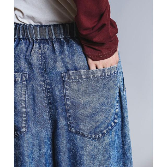 ローズバッド（ROSE BUD）/LIGHT OZ DRAWSTRING DENIM PANTS_12
