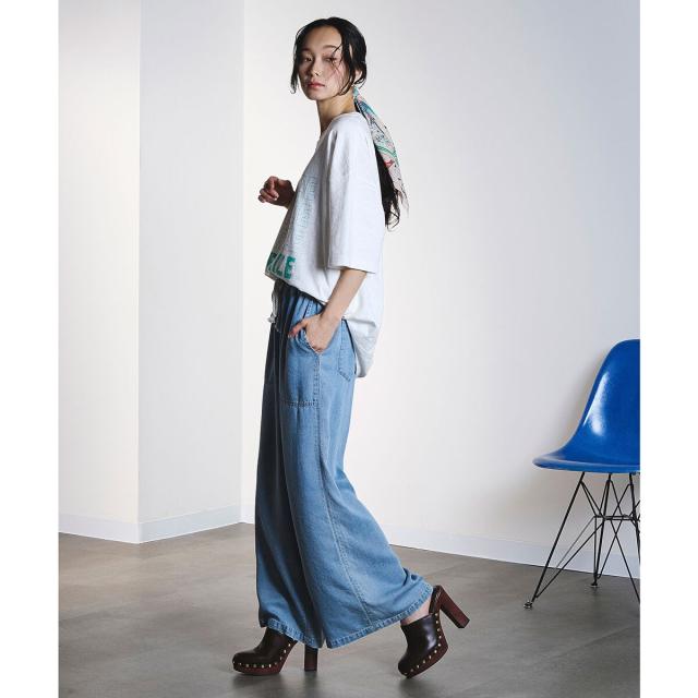 ローズバッド（ROSE BUD）/LIGHT OZ DRAWSTRING DENIM PANTS_17