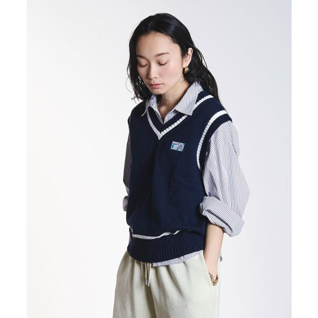 ローズバッド（ROSE BUD）/FILA×ROSEBUD V−NECK VEST_3