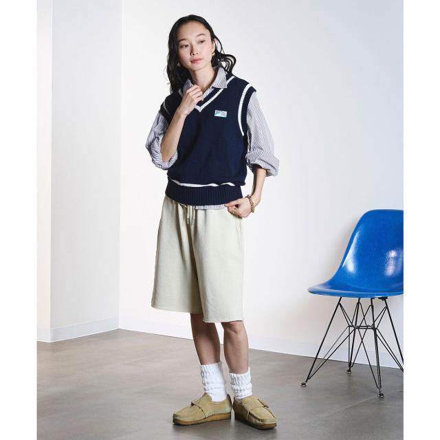 ローズバッド（ROSE BUD）/FILA×ROSEBUD V−NECK VEST_5
