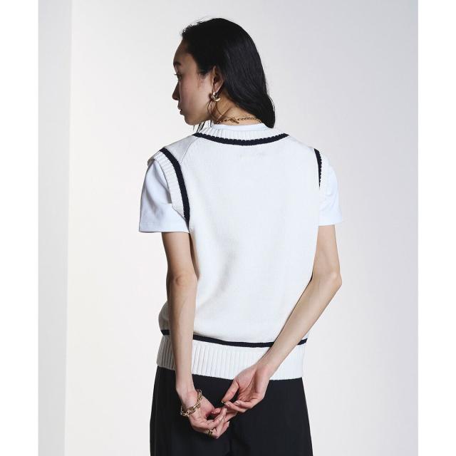 ローズバッド（ROSE BUD）/FILA×ROSEBUD V−NECK VEST_11