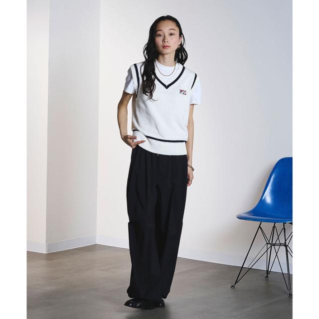 ローズバッド（ROSE BUD）/FILA×ROSEBUD V−NECK VEST_12