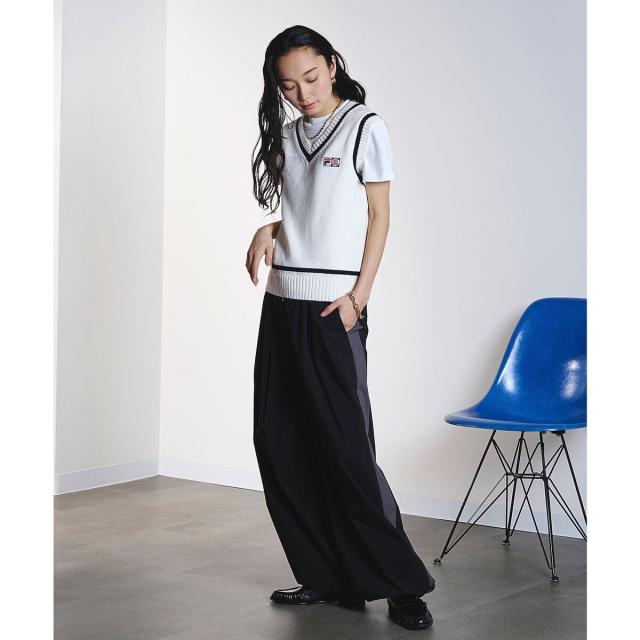 ローズバッド（ROSE BUD）/FILA×ROSEBUD V−NECK VEST_13