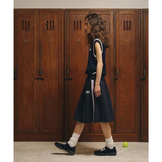 ローズバッド（ROSE BUD）/FILA×ROSEBUD SIDE LINE PLEATED SKIRT_10