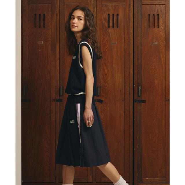 ローズバッド（ROSE BUD）/FILA×ROSEBUD SIDE LINE PLEATED SKIRT_11