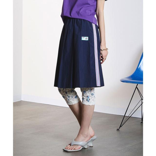 ローズバッド（ROSE BUD）/FILA×ROSEBUD SIDE LINE PLEATED SKIRT_1