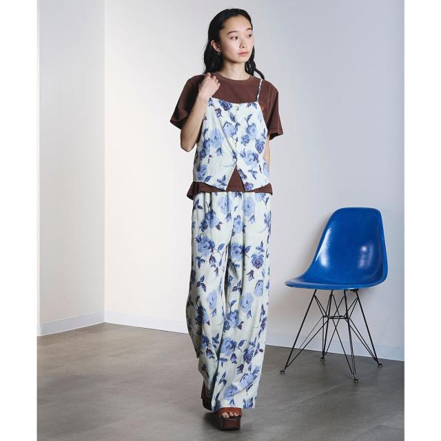 【NEW】ローズバッド（ROSE BUD）/ROSE PRINT VEST_9
