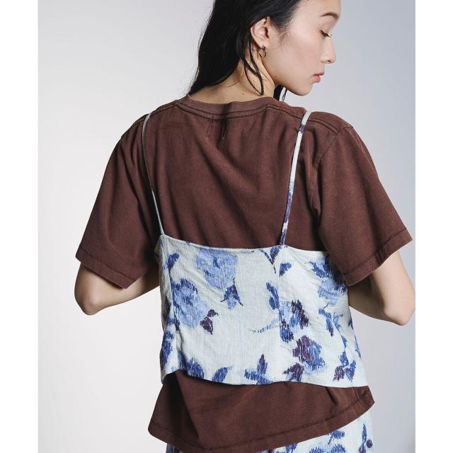 【NEW】ローズバッド（ROSE BUD）/ROSE PRINT VEST_16