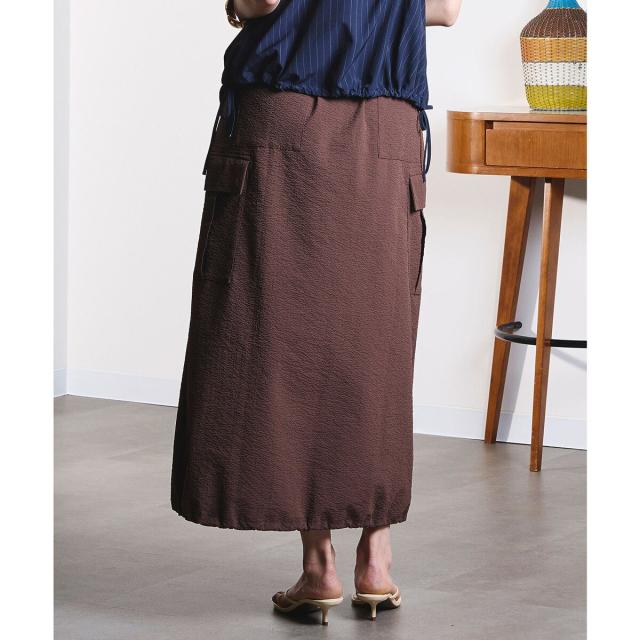 ローズバッド（ROSE BUD）/CARGO POCKET MAXI SKIRT_8