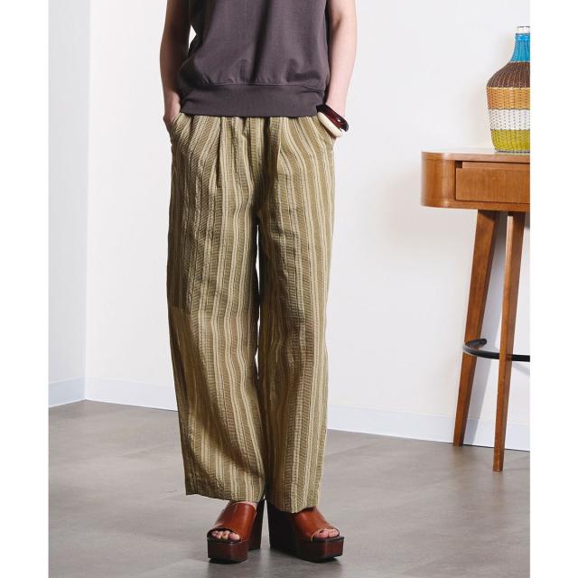 ローズバッド（ROSE BUD）/DOBBY STRIPE EASY PANTS 7,256円