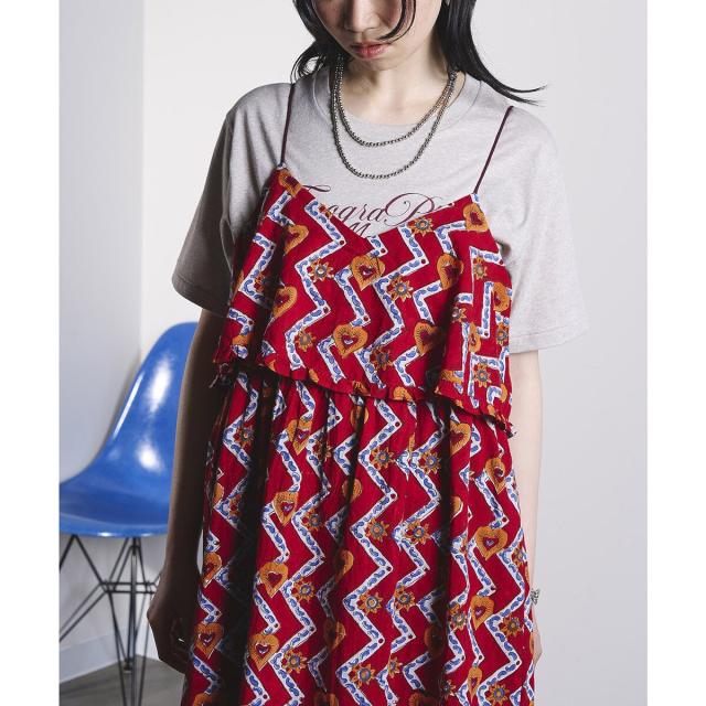 ローズバッド（ROSE BUD）/HEART PRINT DRESS_11