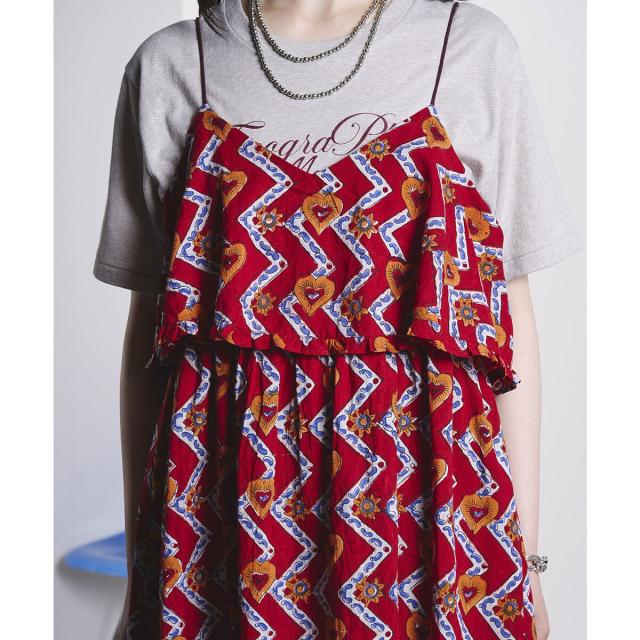 ローズバッド（ROSE BUD）/HEART PRINT DRESS_12