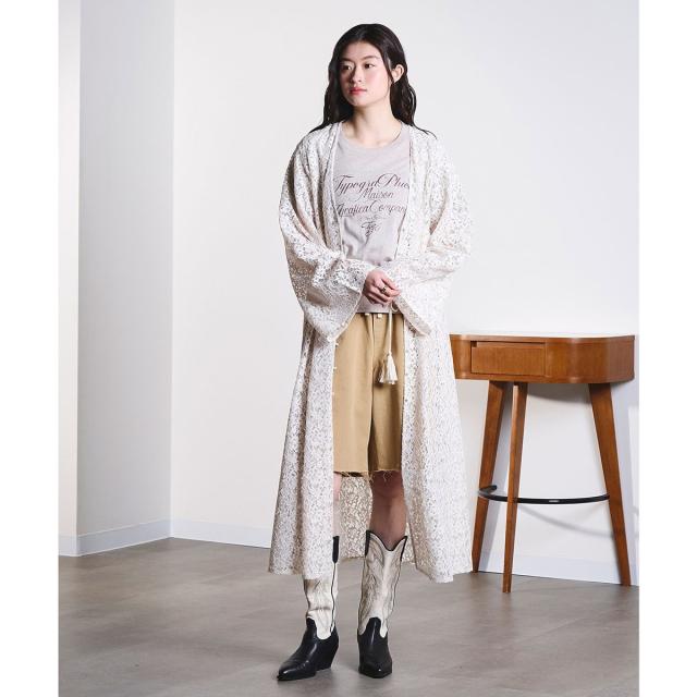 ローズバッド（ROSE BUD）/FRONT OPEN LACE DRESS