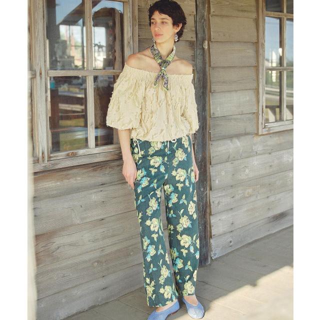 ローズバッド（ROSE BUD）/Bertuchi x GENE HEAVENS MESH FLAT SHOES_4
