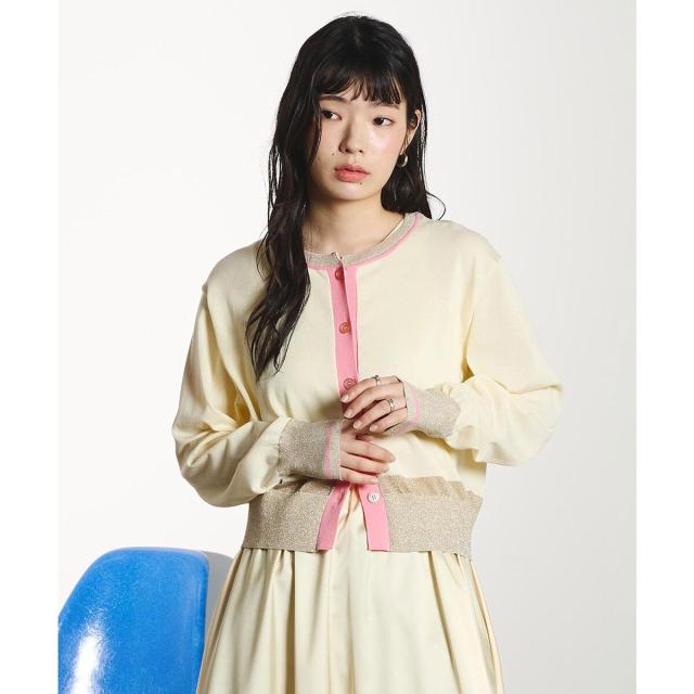 ローズバッド（ROSE BUD）/COLOR CARDIGAN