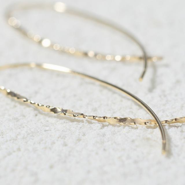 エルアンドコー（L&amp;Co．）/K10フープピアス