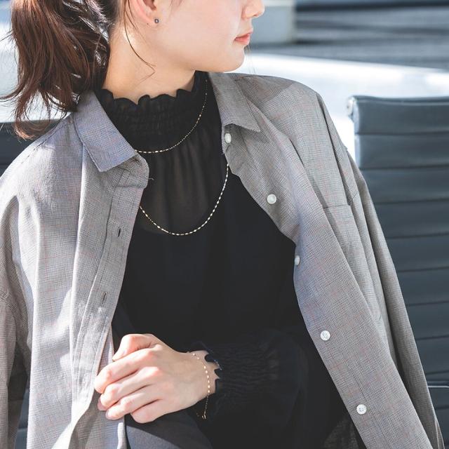 エルアンドコー（L&Co．）/K18チェーンネックレス(60ｃｍ)_5
