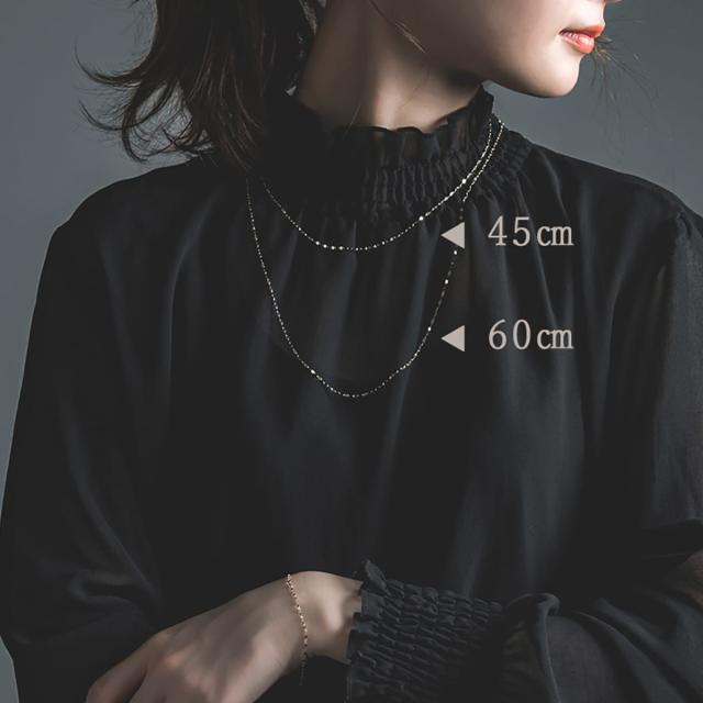 エルアンドコー（L&Co．）/K18チェーンネックレス(60ｃｍ)_2