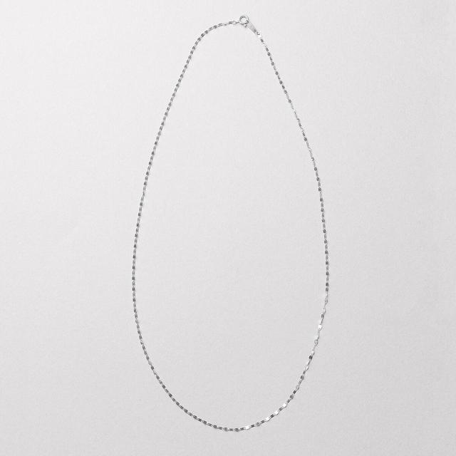 エルアンドコー（L&Co．）/PT850フラワークロスチェーンネックレス(60ｃｍ)_2