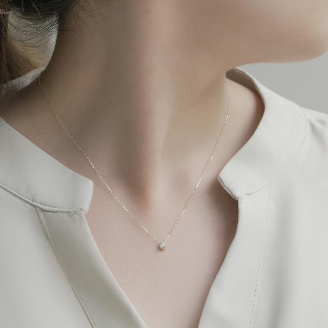エルアンドコー（L&Co．）/K10誕生石ネックレス_4