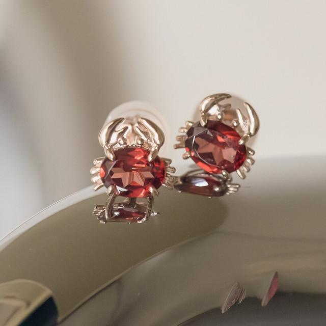 エルアンドコー（L&amp;Co．）/K10PG蟹ピアス