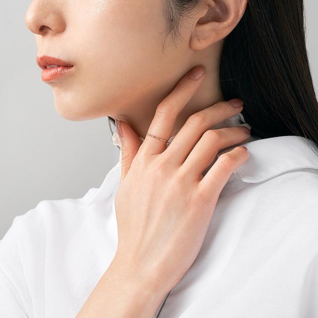エルアンドコー（L&Co．）/K10ツイストダイヤモンドリング 20−3705−30_2