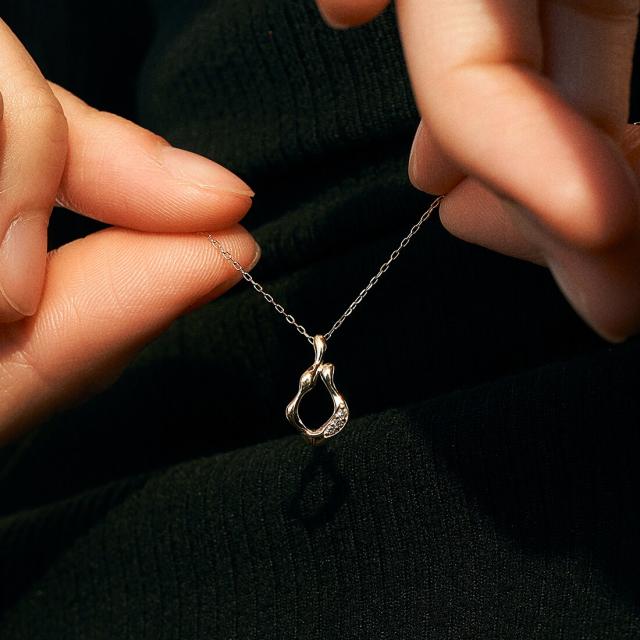 エルアンドコー（L&Co．）/K10 ダイヤモンドネックレス 【公式通販】