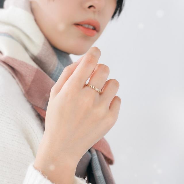 エルアンドコー（L&Co．）/K10ダイヤモンドリング_2