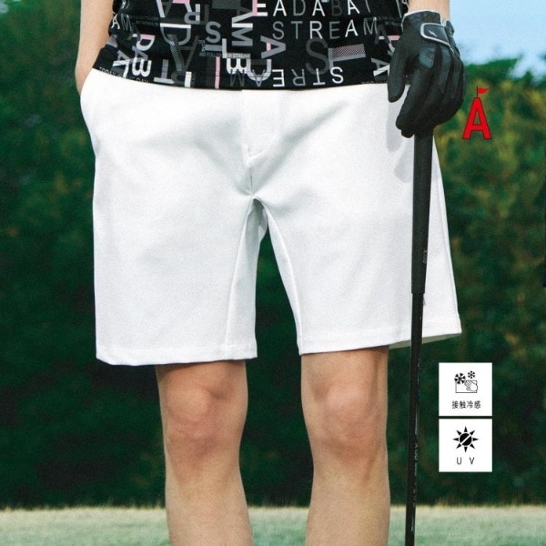 アダバットストリーム（ADABAT STREAM）/UVカット接触冷感 クールタッチ ストレッチハーフパンツ