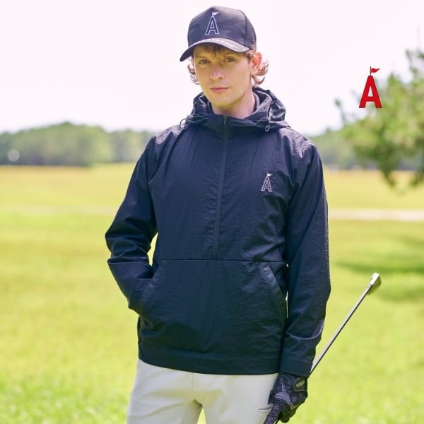 ルイヴィトン 23AW プリンテッドナイロンウインドブレーカー ジップアップジャケット モノグラム ブルー 1ABJ4U RM232M ZS2 HPB10W LOUIS VUITTON (ルイヴィトン) 23AW プリンテッドナイロンウインド