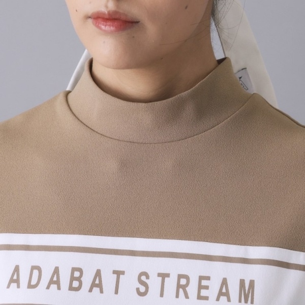 アダバットストリーム（ADABAT STREAM）/【接触冷感】プリーツ切替モックワンピース_15