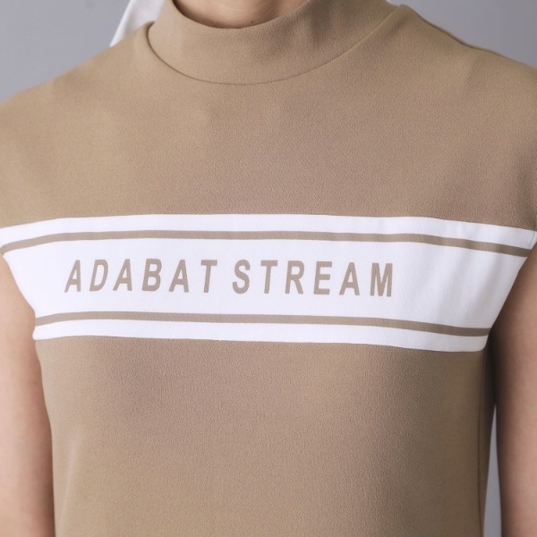 アダバットストリーム（ADABAT STREAM）/【接触冷感】プリーツ切替モックワンピース_17
