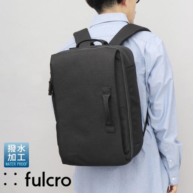 フルクロ（fulcro）/撥水 15ポケット バックパック エッセンスM ビジネスリュック A4サイズ・15インチPC収納対応