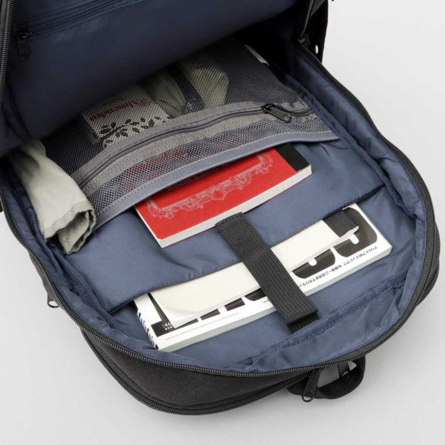 フルクロ（fulcro）/撥水 16ポケット バックパック ノート ビジネスリュック A4サイズ・15インチPC収納対応_10