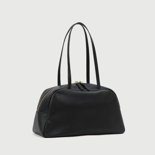 ラマージ（LA MARGE）/【LA MARGE】【本革 / 500mlボトル収納可能】レザー ラウンド ボストンバッグ (M)_11
