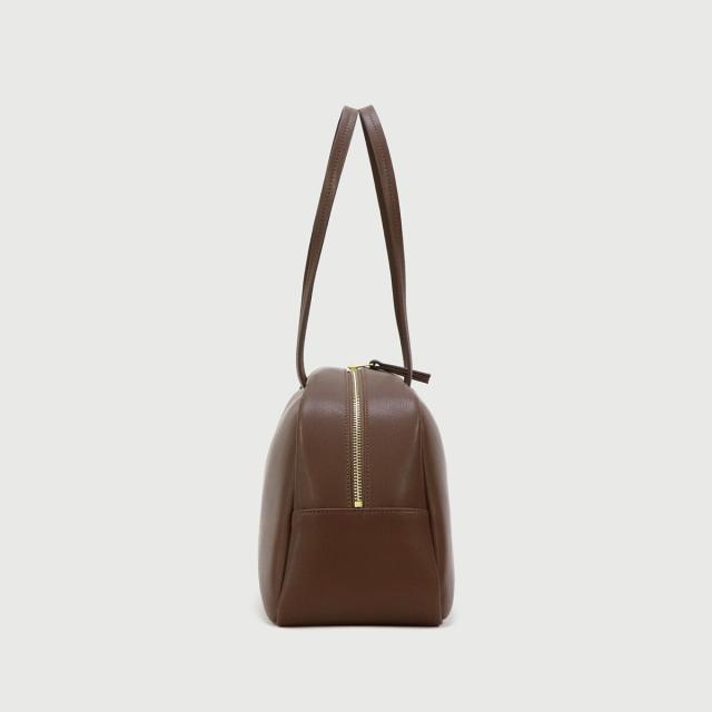 ラマージ（LA MARGE）/【LA MARGE】【本革 / 500mlボトル収納可能】レザー ラウンド ボストンバッグ (M)_12