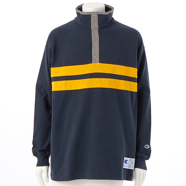 チャンピオン（Champion）/Champion/チャンピオン/HALF SNAP LS T−SHIRT