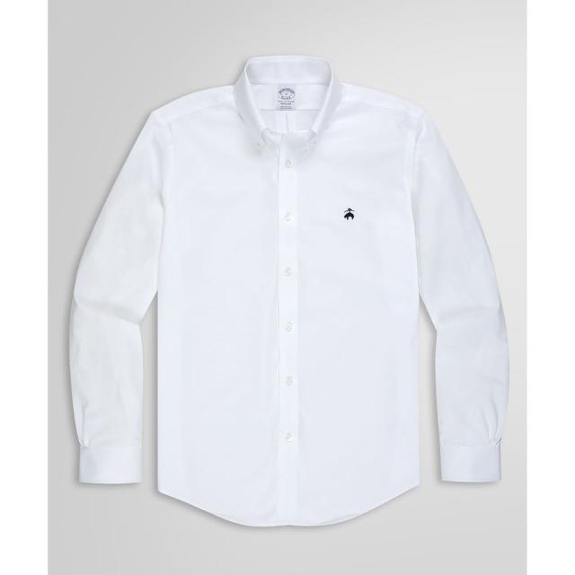 ブルックスブラザーズ（Brooks Brothers）/スーピマコットン/ポリエステル 46ゲージニット オックスフォード カジュアルシャツ Regular