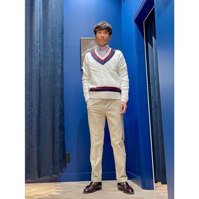 ブルックスブラザーズ（Brooks Brothers）/スーピマコットン ケーブル 