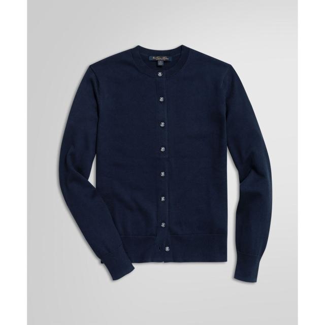 ブルックスブラザーズ（Brooks Brothers）/スーピマコットン クルーネック カーディガン_14