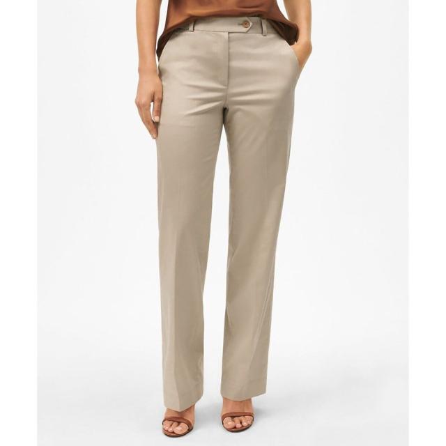 ブルックスブラザーズ（Brooks Brothers）/ストレッチコットン ワイドレッグ アドバンテージ チノパンツ