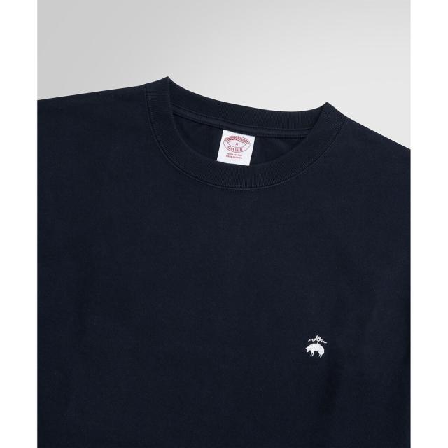 ブルックスブラザーズ（Brooks Brothers）/USAコットンジャージー ヘビーウェイト GFロゴ ロングスリーブ Tシャツ_3